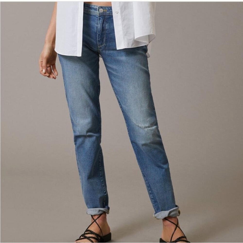 Anthropologie Pilcro Mid-Rise Slim Boyfriend Jeans size 29